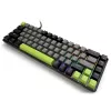 Mechanische Tastatur MEDIA-TECH MT1260 Red Core MX60, 60% Formfaktor, CHERRY MX Red Schalter, RGB-Beleuchtung, USB, grün