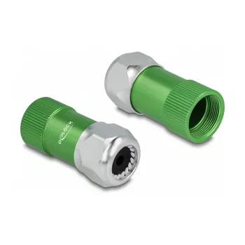 DeLOCK Kabelverschraubung 6,4 mm Aluminium IP67 wasserdichte Zugentlastung