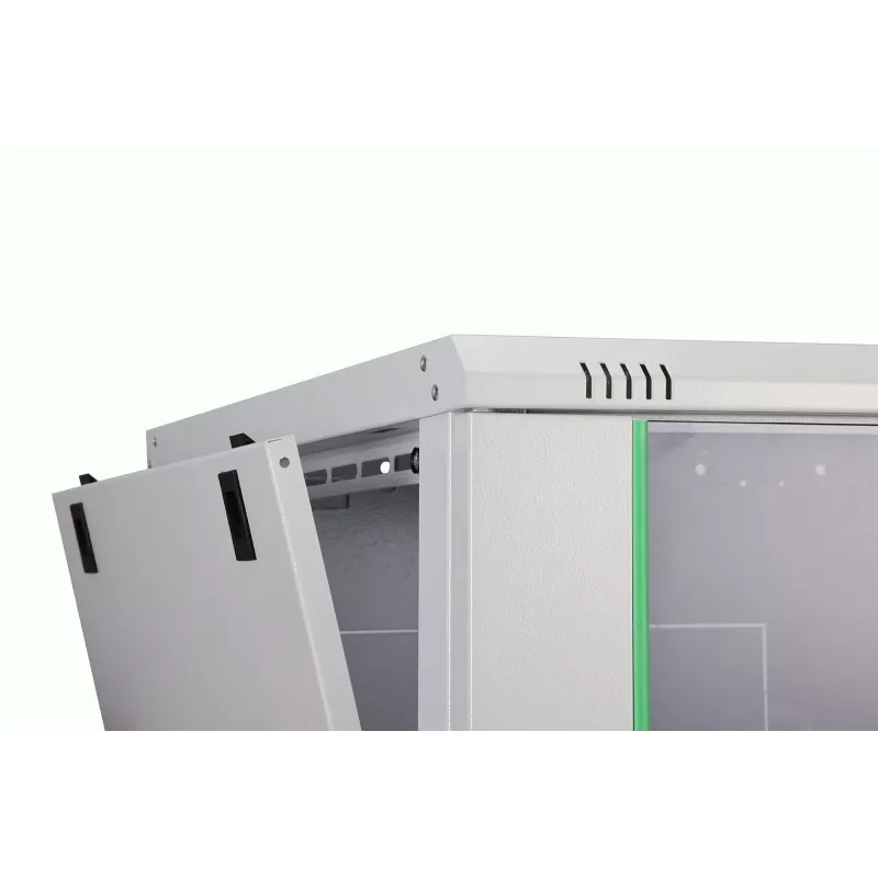 Wandmontiertes Rack-Gehäuse DIGITUS Dynamic‑N 7U 19 Zoll 600x600 mm, unmontiert, IP20, Schlüsselschloss