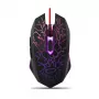 Esperanza MX211 LIGHTNING - Maus - USB - Hiiri - Optisch - 6 Tasten - Schwarz