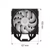 Endorfa Fera 5 Schwarz ARGB CPU-Kühler
