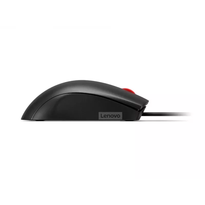 Kabelgebundene USB-A-Maus Lenovo 120 — Schwarz, beidhändig, 1600 DPI, 3 Tasten, 1,5 m Kabel