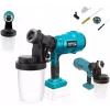 Dedra DED7057 kabellose Farbsprühpistole 18 V, 900 ml