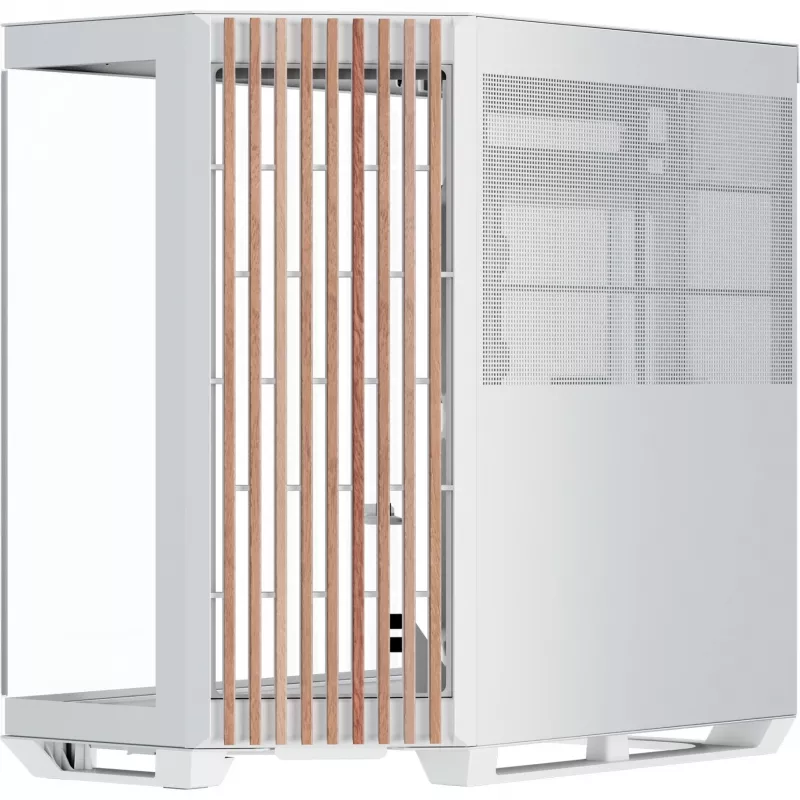 APNX V1-W-WT-v1 Midi Tower Weiß, Holz