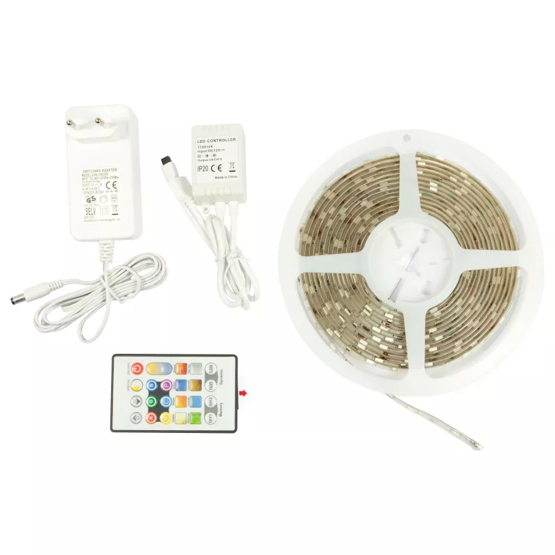 Synergy 21 LED Flex Strip 5050 - 30 RGB-W DC12V komplettes Set V2