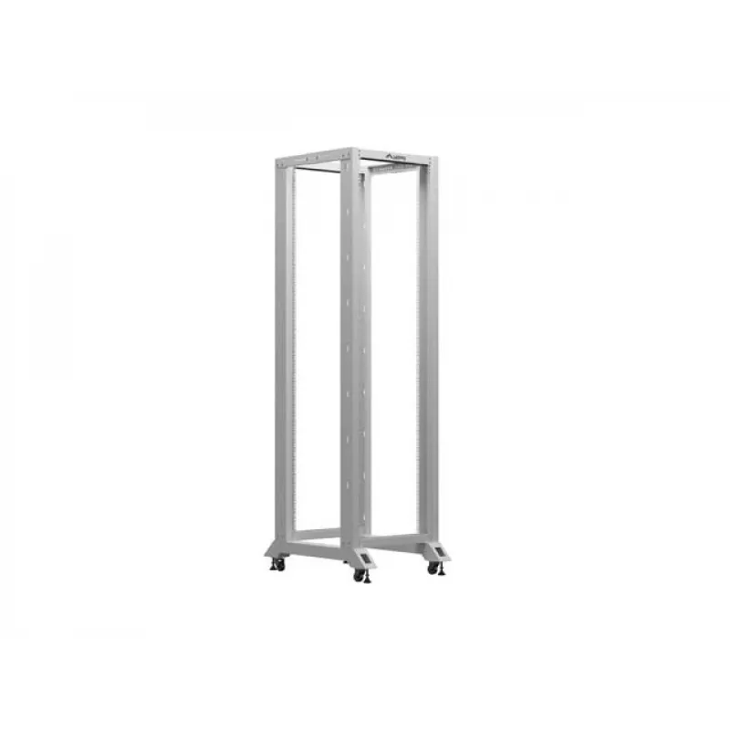 19 Zoll Open Rack LANBERG 42U, Tiefe 800 mm, Breite 600 mm, grau