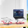 Laptop-Ständer Unitek OT180SL01 Aluminium für Bildschirme von 25,4–40,6 cm (10 Zoll–16 Zoll), 360° schwenkbar, 0–180° neigbar