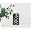 Schutzhülle iKins für Samsung Galaxy S20+ — schwarzes Pyramidendesign