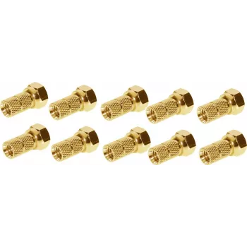 Koaxial-Steckverbinder F-Typ ShiverPeaks BS85006-10AG