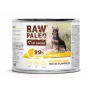 Nassfutter für Hunde VETEXPERT RAW PALEO Duoprotein Truthahn & Kabeljau Adult 200 g, Dose, 82% Feuchtigkeit, 10,3% Protein