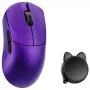 WLMaus HUAN Gaming-Maus mit optischen Omron-Schaltern – lila (HUAN-Lila-O)