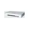 Managed L2 Gigabit Ethernet Switch Cisco CBS220-8T-E-2G — 8x RJ-45 10/100/1000, 2x SFP, 1U, 20 Gbit/s, 8192 MAC