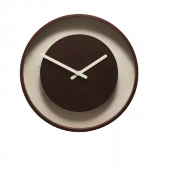 NeXtime Uhr 3047 Color Change, Ø28 cm, Wand, Braun