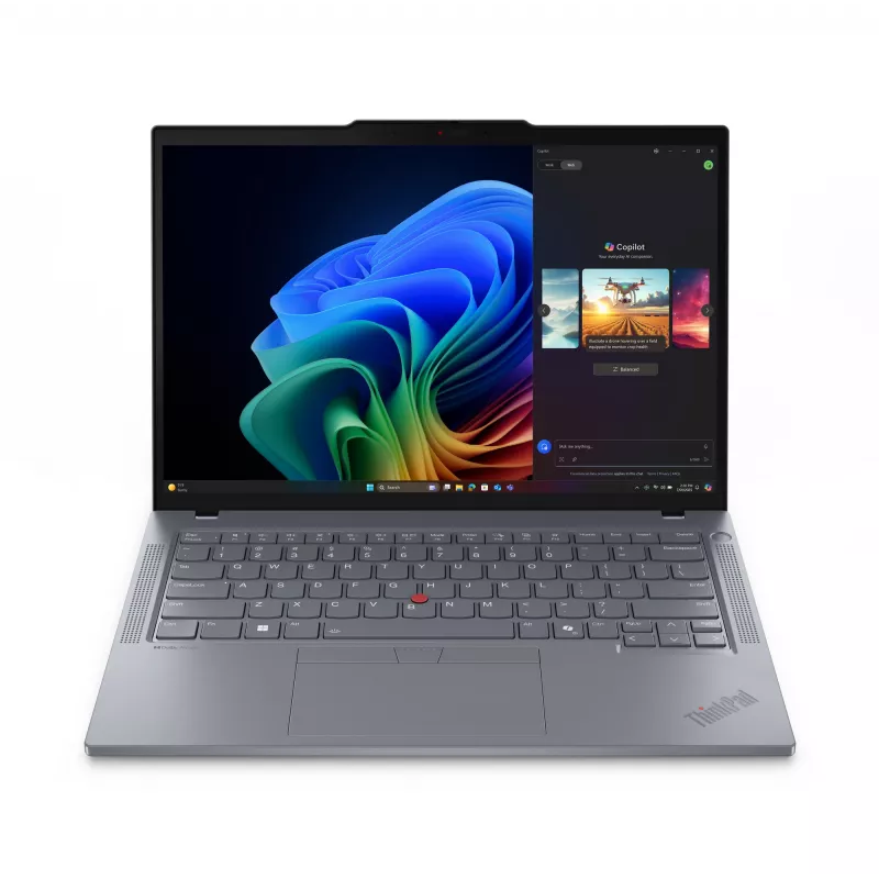 Lenovo ThinkPad T14 Gen 6 Copilot+ Ryzen™ AI 5 PRO 340 256GB SSD 16GB 14 WUXGA (1920x1200) IPS WIN11 Pro GREY Hintergrundbeleuchtete Tastatur FP Reader 1YW