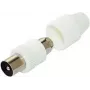 Koaxial-Steckverbinder e+p KW 3 S Stecker auf Buchse