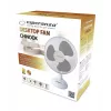 Esperanza EHF003WE, 12'' Tischventilator, Weiß und Grau