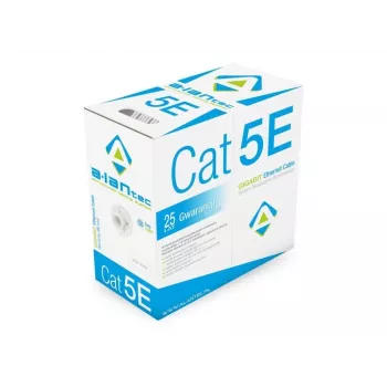 Netzwerkkabel Alantec KIU5LINKA305 U/UTP Cat5e 305 m Weiß