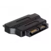 Adapter SATA SATA 22‑Pin BM SATA 13‑Pin M Schwarz DeLOCK