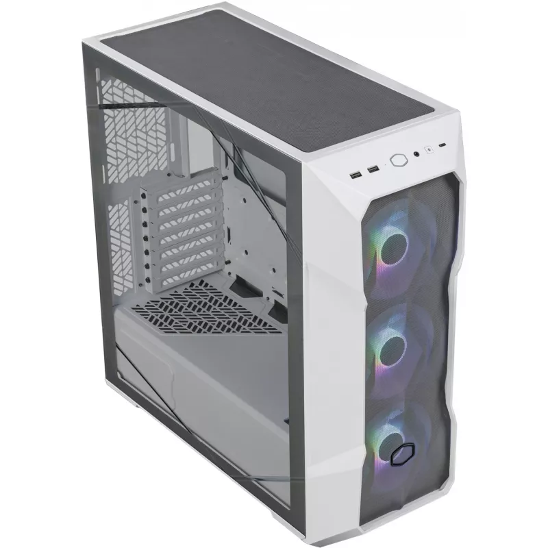 PC-Gehäuse Cooler Master MasterBox TD500 Mesh V2 Midi Tower Weiß