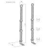 Maclean universelle VESA-Halterung für Soundbar, max. 15 kg, MC-335