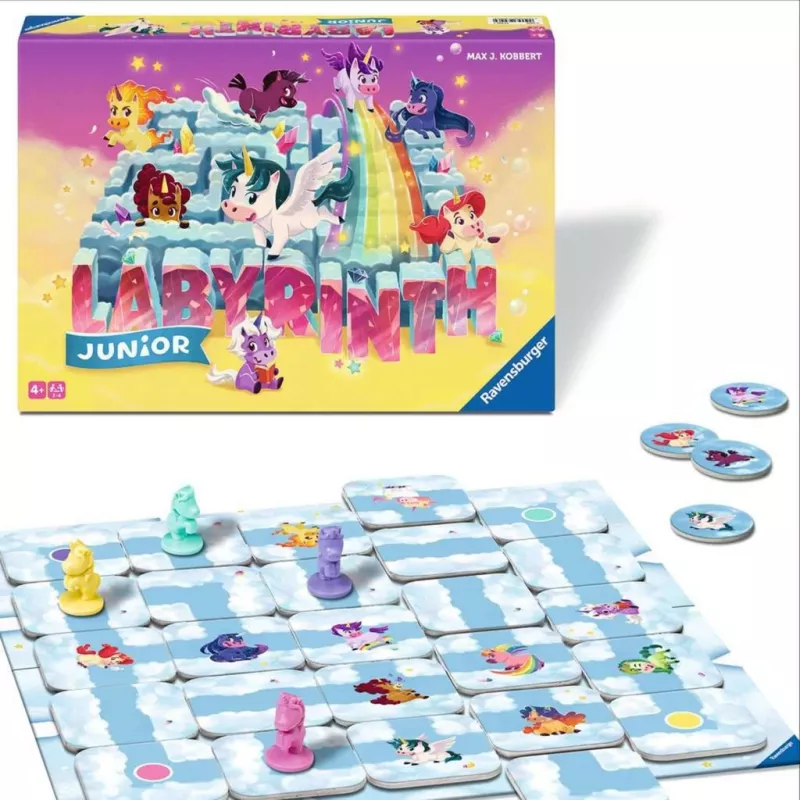 Brettspiel Ravensburger 23046 — familienfreundliches Legespiel, 15 Min. Spieldauer, ab 4 Jahren