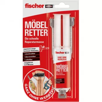 Fischer Holzkitt Reparaturspachtel 545876 25 ml (545876)