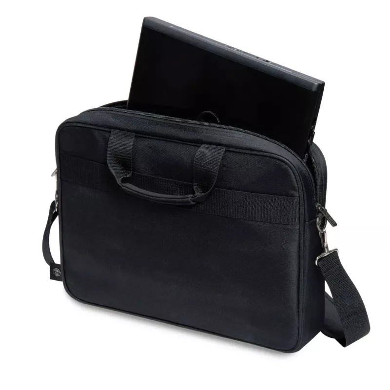 Toploader-Tasche DICOTA D30805-RPET 40,6 cm 16 Zoll Schwarz