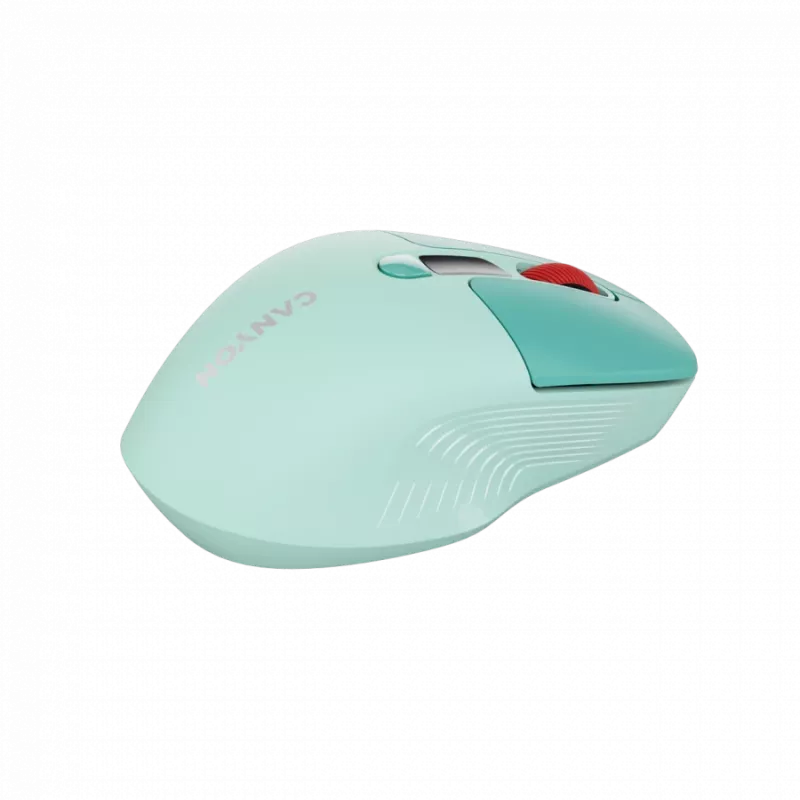 Canyon MW-26 – 2in1 kabellose optische Maus Bluetooth / 2,4 GHz – leise – grün