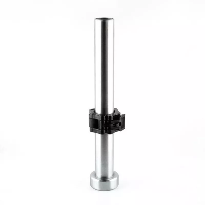 GO320 + ZG1000 Schwarze Olympiastange 14,8 kg 1830 mm HMS mit Backen-Schwarz-Verschlüssen