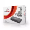 HDMI-Videosplitter GEMBIRD DSP-4PH4-02 — 4× HDMI-Ausgänge, HDMI 1.4, 225 MHz, Stahlgehäuse, 146×73×24 mm