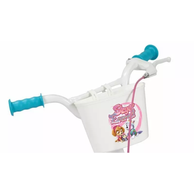 Kinderfahrrad Toimsa TOI1181, 12-Zoll-Räder, weiß, Paw Patrol-Design