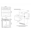 Einbau-Elektrobackofen Samsung NV7B42251AK — Energieeffizienzklasse A+