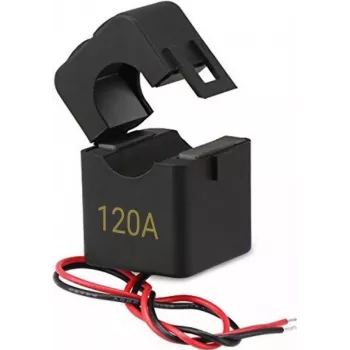 Shelly · Unterputz- & Hutschienen-Zubehör · Stromwandler 120 A · Induktionsklemme für EM & 3EM