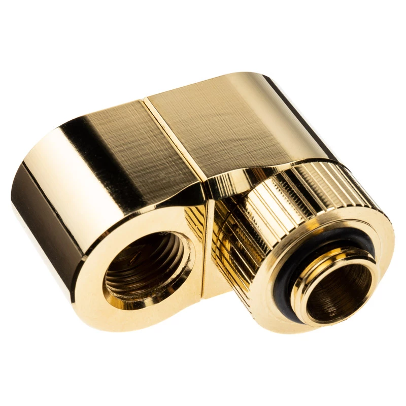 Fitting EK Water Blocks Messing Gold 33 mm