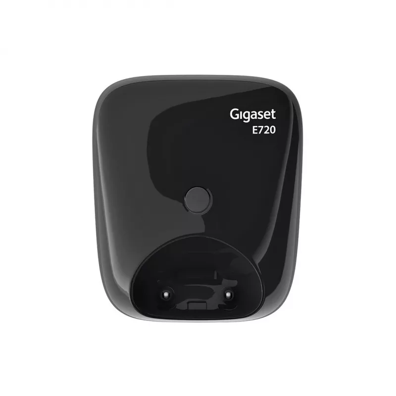 Gigaset E720 Analog/DECT Telefon mit Rufnummernanzeige Schwarz