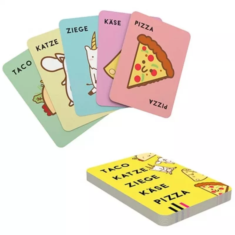 Taco Cat Goat Cheese Pizza, Kartenspiel