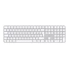 Apple Magic Tastatur MXK73D/A Universal USB + Bluetooth QWERTZ Deutsch Weiß