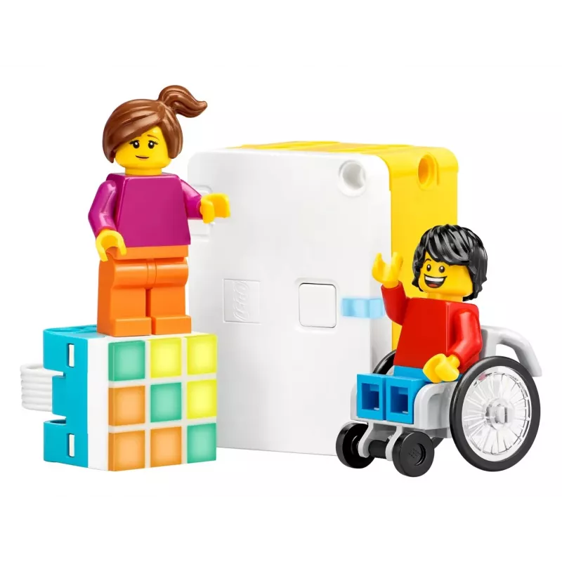LEGO Education SPIKE Essential Set A+ 45345 – Lernrobotik- und Programmierbausatz, 449 Elemente, ab 6 Jahren
