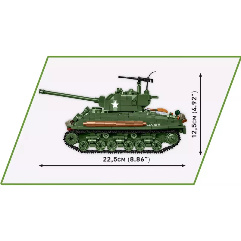 Blocks Sherman M4A2E8 865 Bausteine