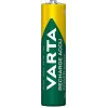 VARTA HR03 AAA Akku Power 800 mAh 56703 Wiederaufladbare Batterien 4 Stück Grün