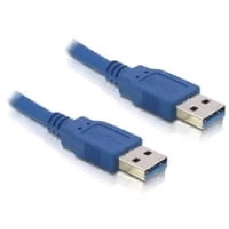 USB-Kabel DeLOCK USB 3.0-A Stecker/Stecker 2m Blau