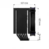 Endorfa Fortis 5 Schwarz CPU-Kühler