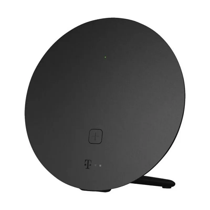 Kabelloser Desktop-/Mast-Router Telekom 40824613 — Dualband 2,4/5 GHz, Wi‑Fi 6 (802.11ax), Gigabit-Ethernet, interne Antennen, schwarz