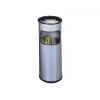 Durable Asch-/Abfalleimer - Rund - 17 L - Metall