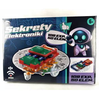 Educational electronics kit Dromader Zestaw Sekrety elektroniki - Intelligent vehicle kit