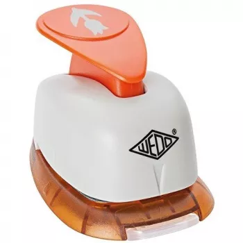 Shape craft punch Wedo 168212 Grau Orange for Paper