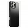 Handyhülle Nomad Modern Leather Case für iPhone 16 Pro Max, 6,9 Zoll (17,5 cm), schwarz, Leder+PC+TPU