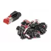Digitus Hirose Modular Plug CAT 6 TM 21 10 Stück RJ-45 Stecker Schwarz Rot