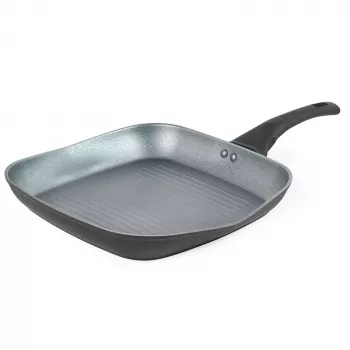 Griddle Russell Hobbs RH01861EU7 28 cm Crystaltech – antihaftbeschichtete Bratfläche, flache Grillpfanne