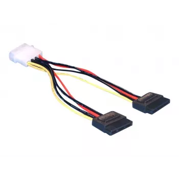 Stromkabel SATA HDD 2x DeLOCK 60102 0,112 m